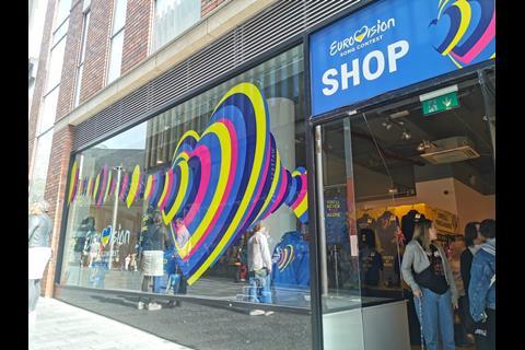 Liverpool ONE Eurovision Shop